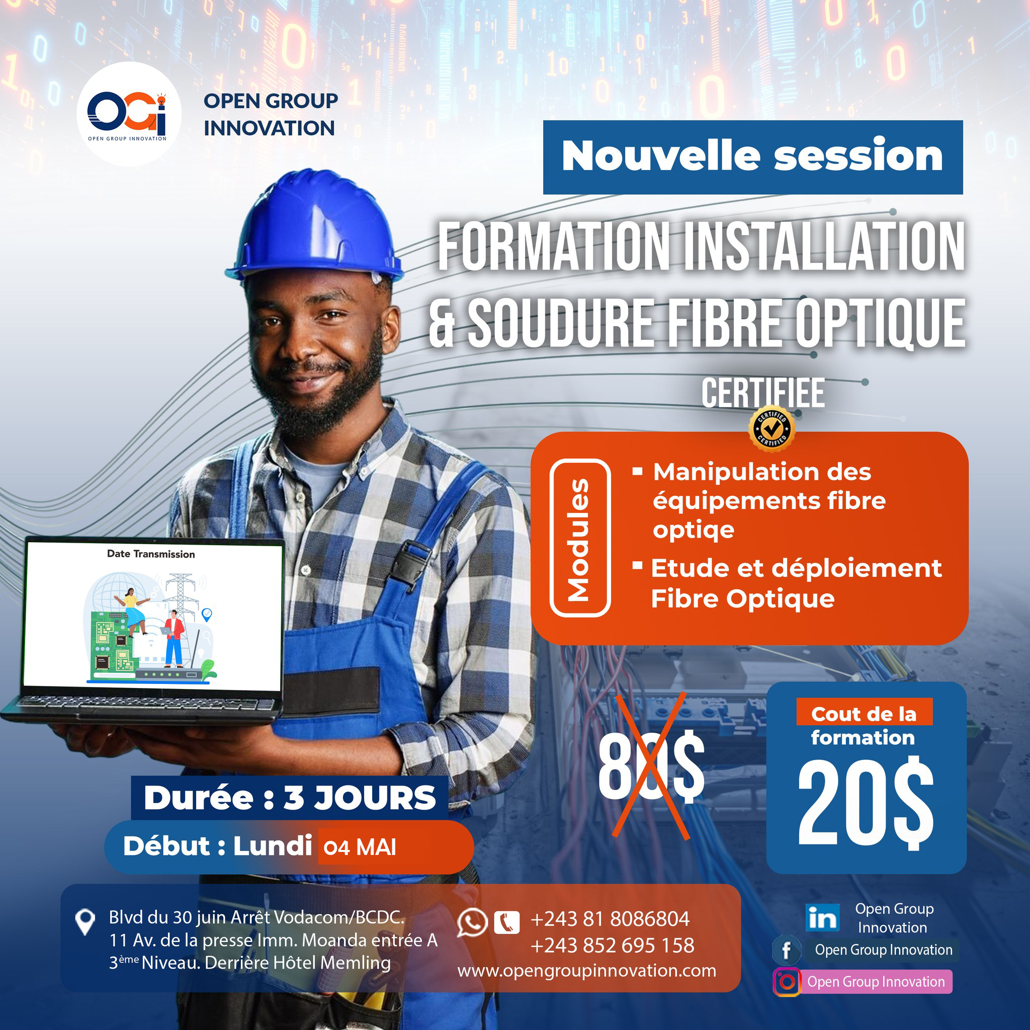 Soudure Fibre Optique